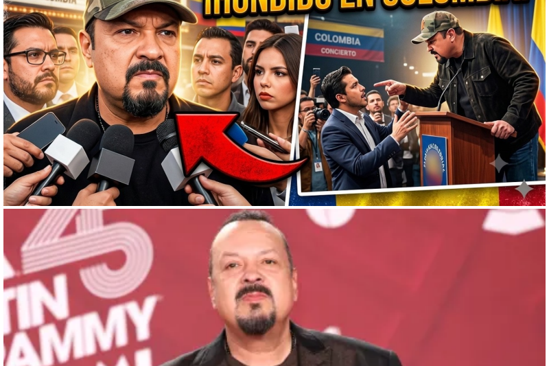 El Caos de Pepe Aguilar en Colombia: Empujones, Promesas Rotas y una Prensa Indignada ante la Arrogancia del Cantante