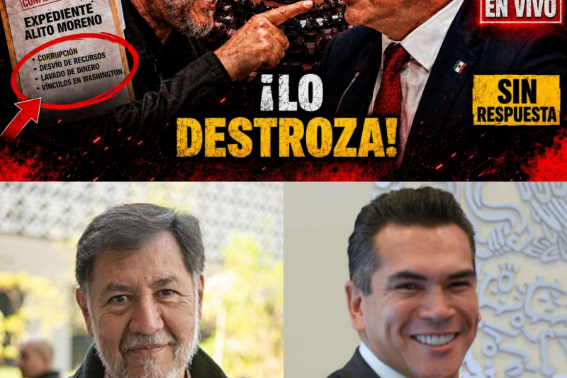 ALITO MORENO Y RICARDO ANAYA ACORRALADOS: El Brutal Golpe de Noroña que Hizo Temblar al Senado