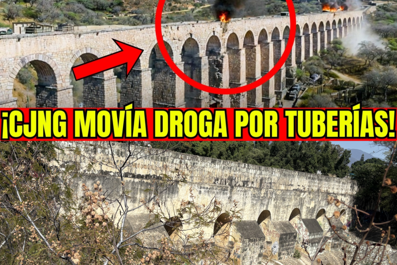 🇲🇽🚨¡GAFES REVIENTAN “NARCO-ACUEDUCTO” EN OAXACA! CJNG MOVÍA DROGA POR TUBERÍAS ANTIGUAS: 84 SICARIOS
