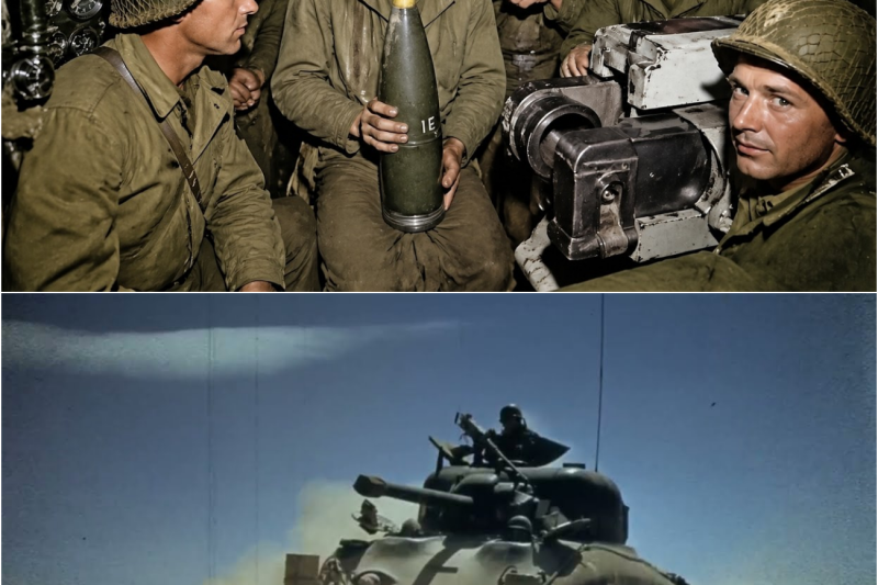 Se burlaron de su método de carga “inverso” — hasta que su Sherman destruyó 4 Panzers en 6 minutos