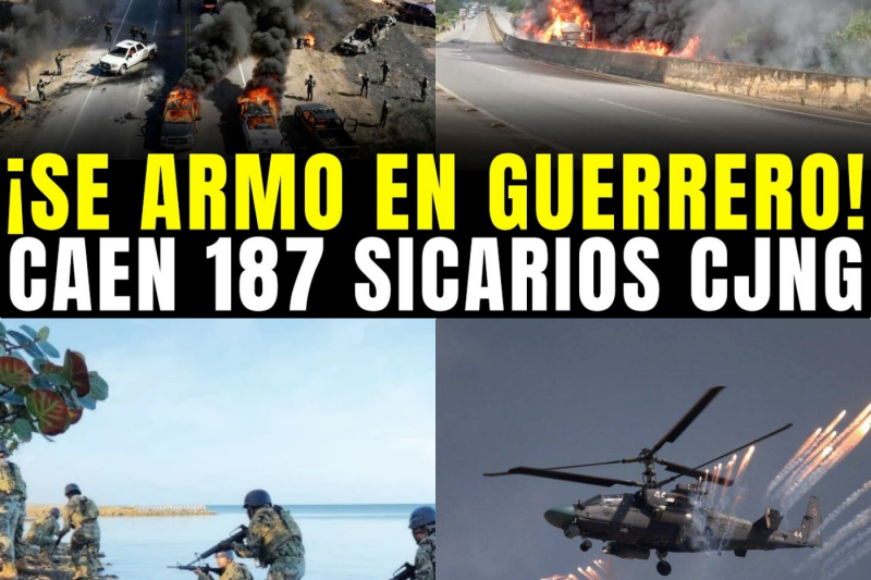 ¡Infierno en Tierra Caliente! El Golpe Letal de la Marina que Aniquiló a 187 Sicarios del CJNG