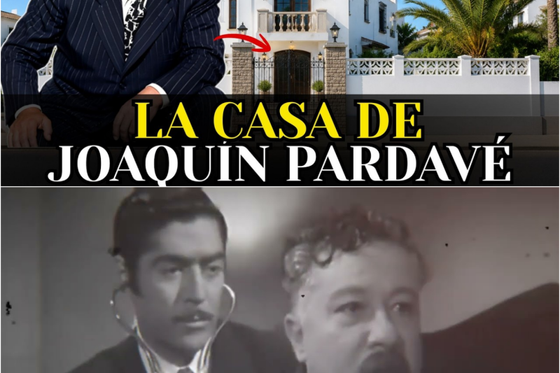 Asi fue la VIDA de JOAQUÍN PARDAVE y su CASA | El Hijo Secreto, el Enterrado Vivo y su Triste FINAL