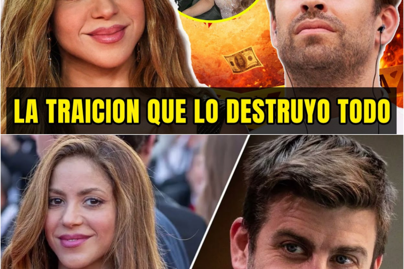 Shakira y Piqué: la traición que destruyó su familia y humilló a Shakira