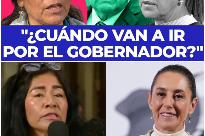 ¡Tensión al Límite en la Mañanera! Reyna Haydee Arrincona a Sheinbaum Exponiendo la Cruda Realidad de México