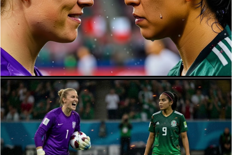 ‘Si Me Marcas Un Gol, Me Retiro’ Dijo La Inglesa…La Mexicana Le Hizo 4