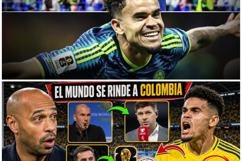 “NADIE JUEGA CON ESTE HAMBRE”: LEYENDAS del FÚTBOL MUNDIAL SE RINDEN ANTE COLOMBIA y LUIS DIAZ