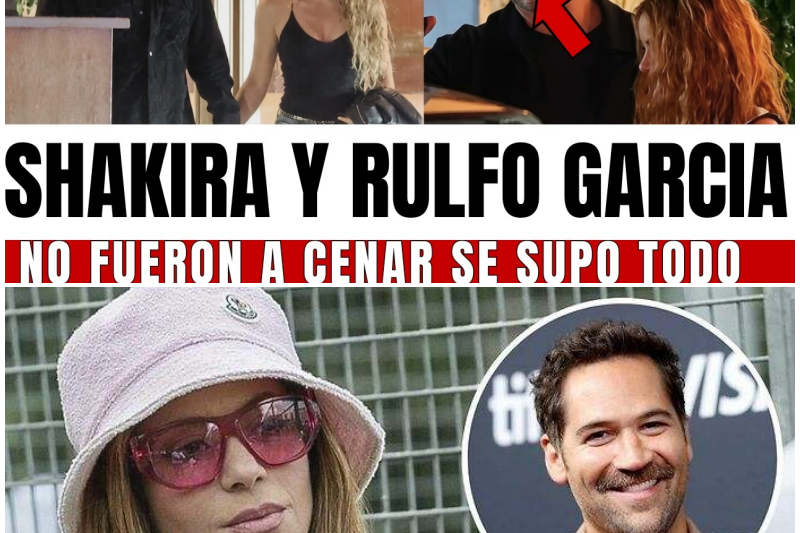 La Noche que Shakira Silenció a la Prensa: La Verdad Detrás de su Falsa Cita con Manuel García Rulfo y el Golpe Definitivo a su Pasado