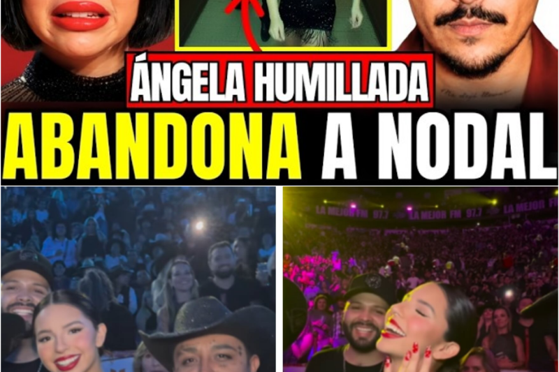 El Abandono en Pleno Concierto: La Fuga de Ángela Aguilar, el Fantasma de Cazzu y el Derrumbe de la Dinastía Nodal-Aguilar