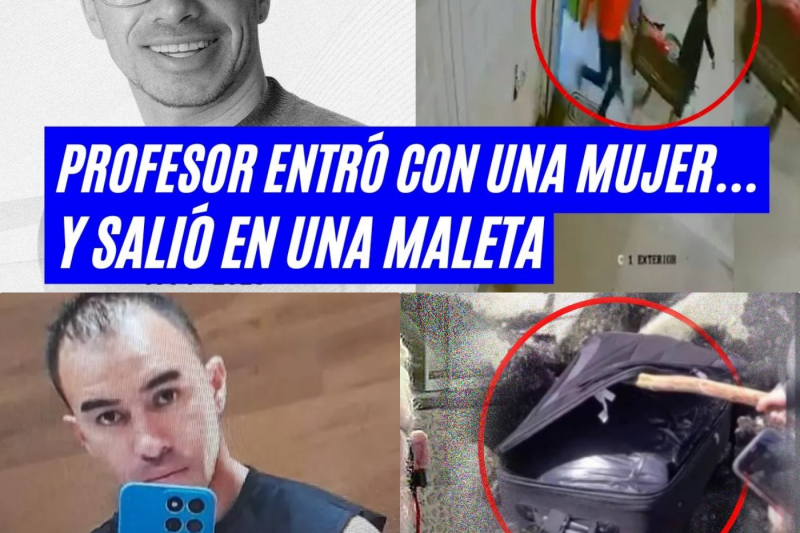 El Enigma de la Maleta Negra: Las Últimas Horas de Kevin Santiago Ángel, el Profesor que Entró a una Casa y Jamás Salió