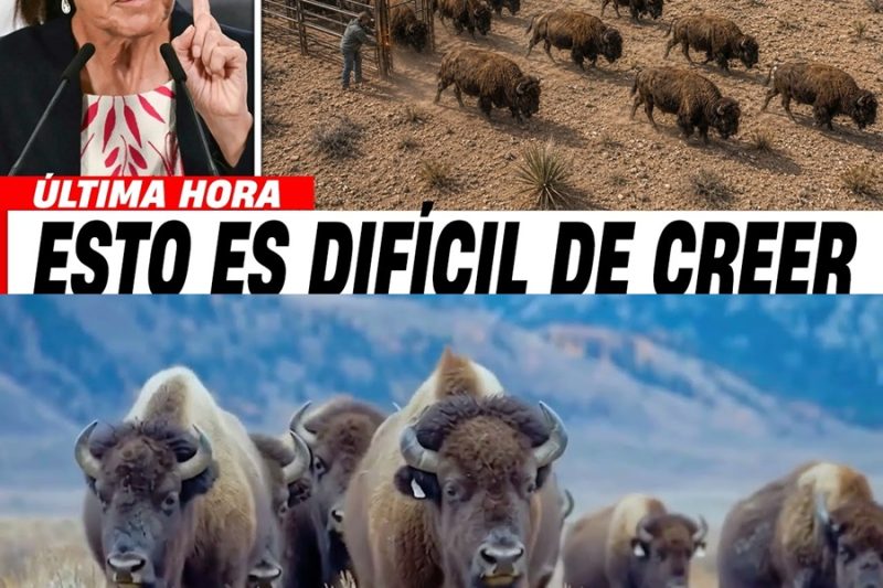 México Liberó 23 Bisontes En Un Desierto Muerto — 15 Años Después, El Resultado Sorprendió A Todos s