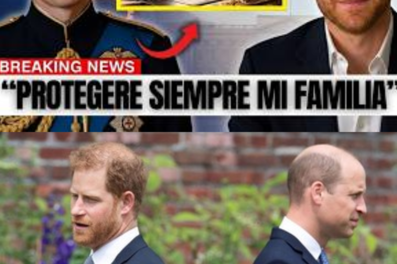 BOMBA REAL! William activa una protección histórica para los hijos de Harry antes del veredicto