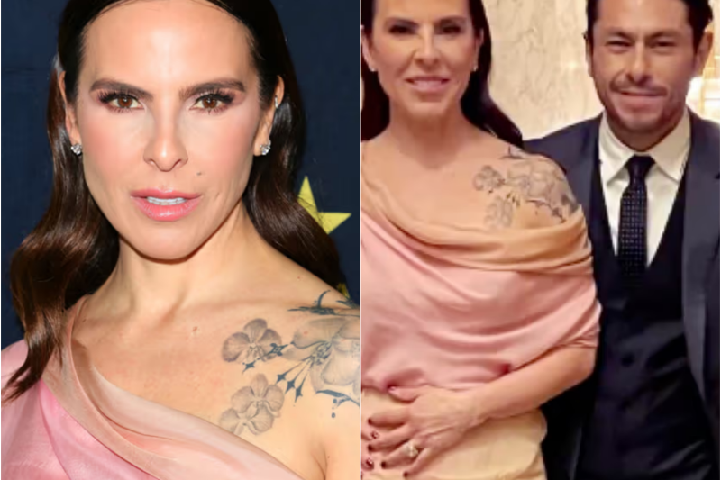 “Estoy embarazada de su hijo”: Kate del Castillo revela detalles sobre su boda y su hijo por nacer.