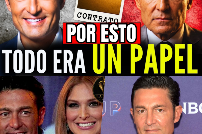 Fernando Colunga: 30 Años Fingiendo… El ASQUEROSO Contrato Que Nadie Debía Ver