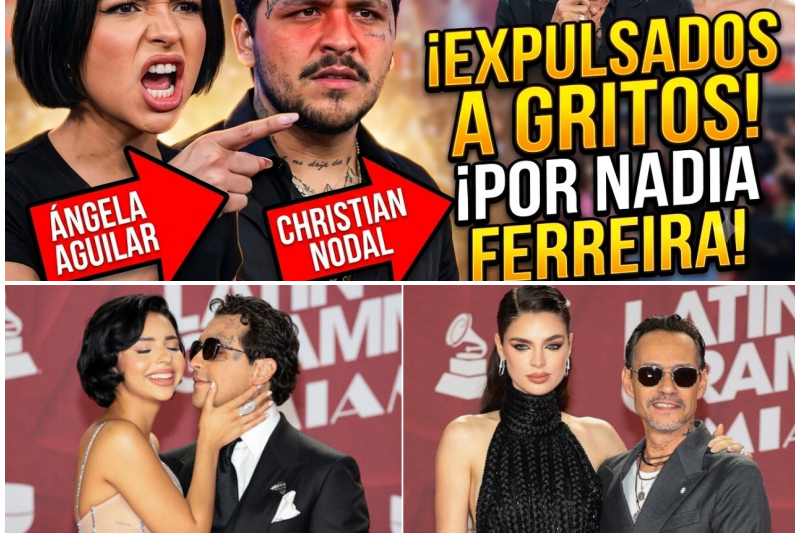 ¡BOMBA! Ángela Aguilar y Christian Nodal EXPULSADOS del Exclusivo Baby Shower de Marc Anthony: La Traición, el Ego Herido y la Jugada Maestra que Sacude a la Farándula