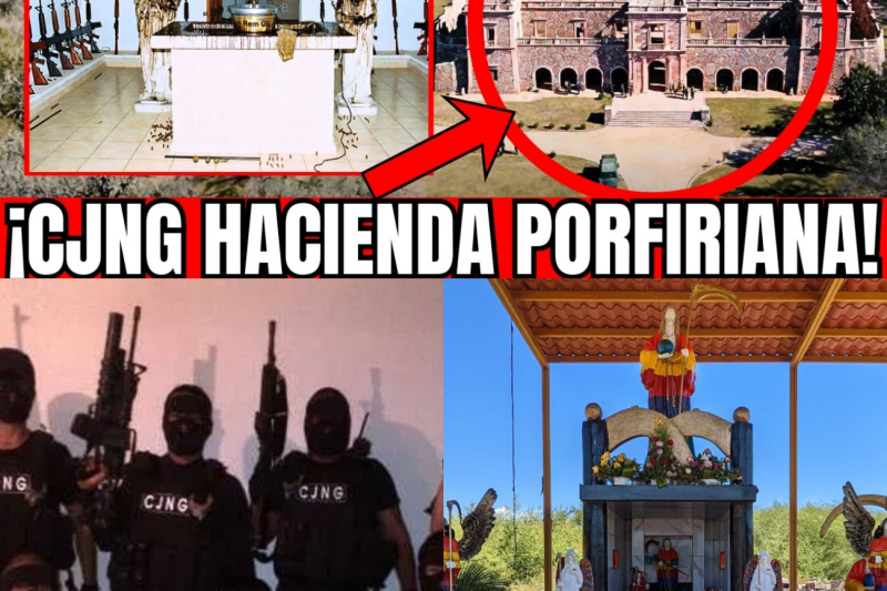 El Narco-Castillo de Hidalgo: Cómo el CJNG Convirtió una Joya del Porfiriato en una Fortaleza de Cristal y Terror