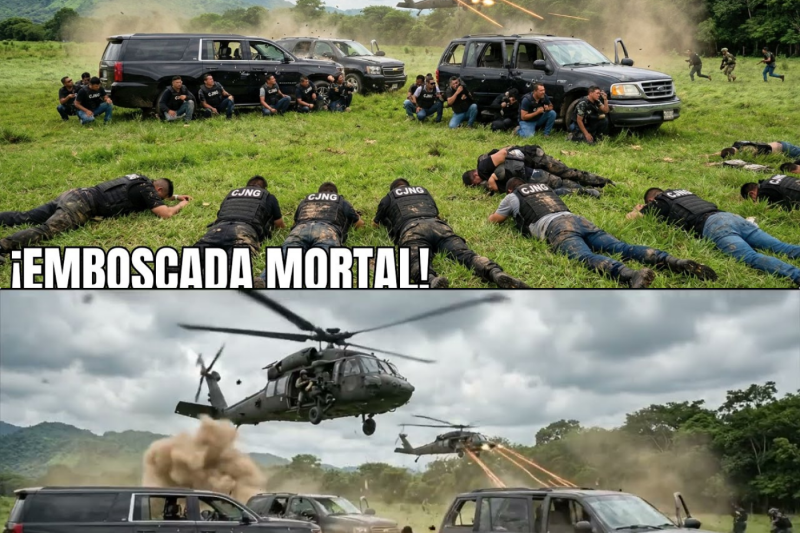 El CJNG Cayó en la Trampa de los Murciélagos — Así Fue la Emboscada Que Acabó con 40 Sicarios