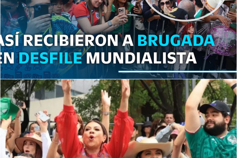 El rechazo que opacó la fiesta: Clara Brugada enfrenta abucheos masivos durante el Gran Desfile Mundialista en la Ciudad de México