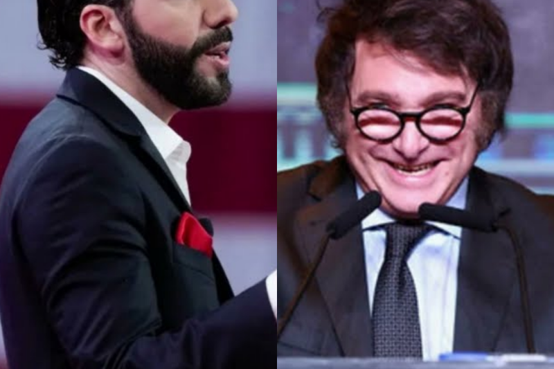 Javier Milei se burló de la esposa de Bukele… pero su respuesta dejó a todos sin palabras