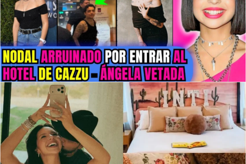 El Encuentro Secreto en Houston: Nodal Suplica Ver a Inti y Cazzu Cierra la Puerta en la Cara a Ángela Aguilar