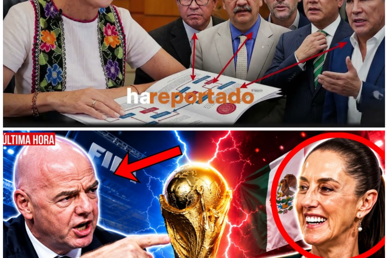 FIFA AMENAZA con MOVERLE PARTIDOS a MÉXICO: lo que SHEINBAUM LES MOSTRÓ los DEJÓ EN SILENCIO