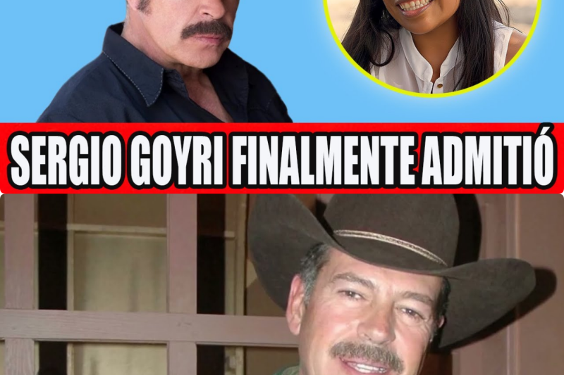 A sus 66 años, Sergio Goyri finalmente admite lo que todos sospechábamos