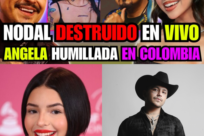 El declive de la conexión emocional: La incómoda realidad de Ángela Aguilar y Christian Nodal en Colombia