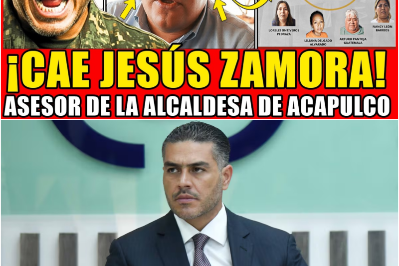 El Enemigo en Casa: Asesor de la Alcaldesa de Acapulco Cae como Presunto Líder de una Red de Extorsión en la Playa