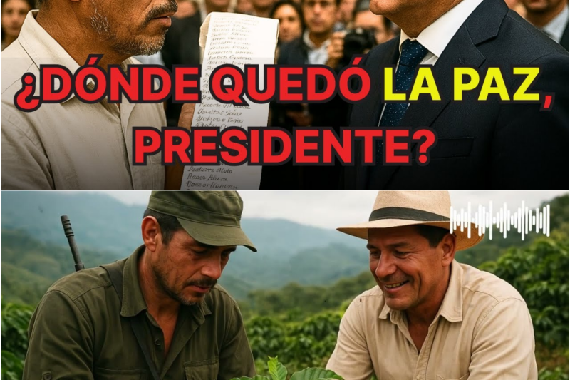 El Guerrillero Que Preguntó a GUSTAVO PETRO — por la VIDA de los FIRMANTES de PAZ