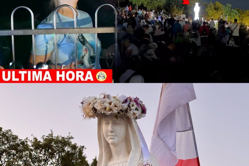 ANTES de IRSE al CIELO en MEDJUGORJE, LA VIRGEN habló y ASEGURÓ ESTO A PRESENTES EN LA NOVENA