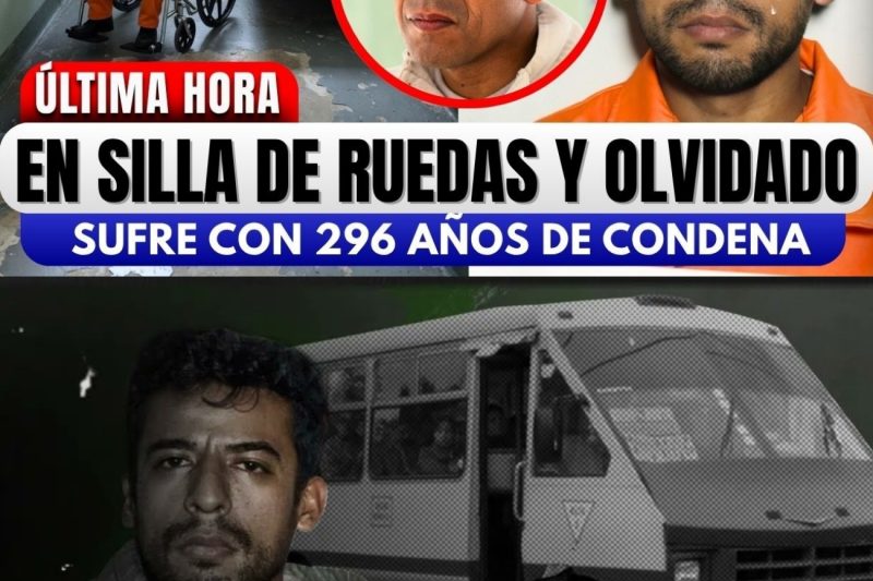 Así Paga condena “El Coqueto”: Sin poder Caminar y Sin Visitas en 14 Años