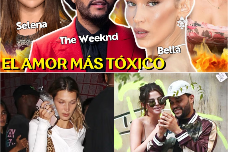 El precio de la fama y el desamor: La tormentosa y caótica historia de Bella Hadid, The Weeknd y Selena Gomez que Hollywood convirtió en espectáculo