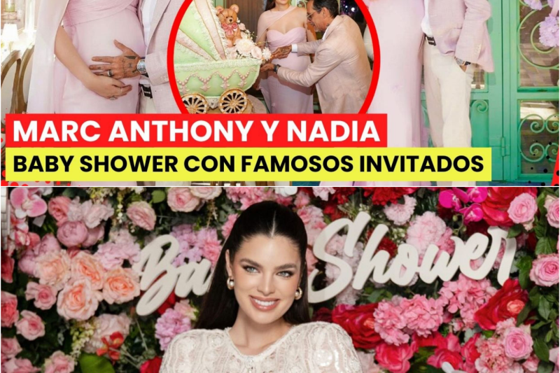 Fiesta, risas y estrellas en Miami Marc Anthony y Nadia Ferreira celebran el espectacular baby shower de su futura hija junto a Lele Pons y Natti Natasha
