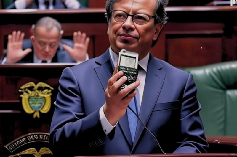 Petro EXPONE al senador Mendoza con una grabación letal — CAOS en el Congreso