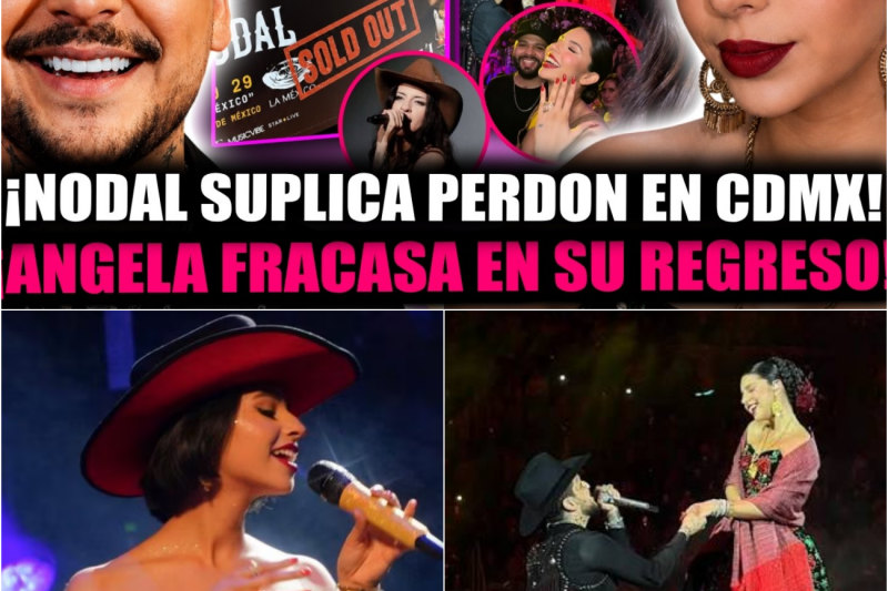 El Colapso de una Dinastía: Christian Nodal en Crisis, el Fracaso de “Bandera Blanca” y el Escándalo Familiar que Humilla a Ángela Aguilar
