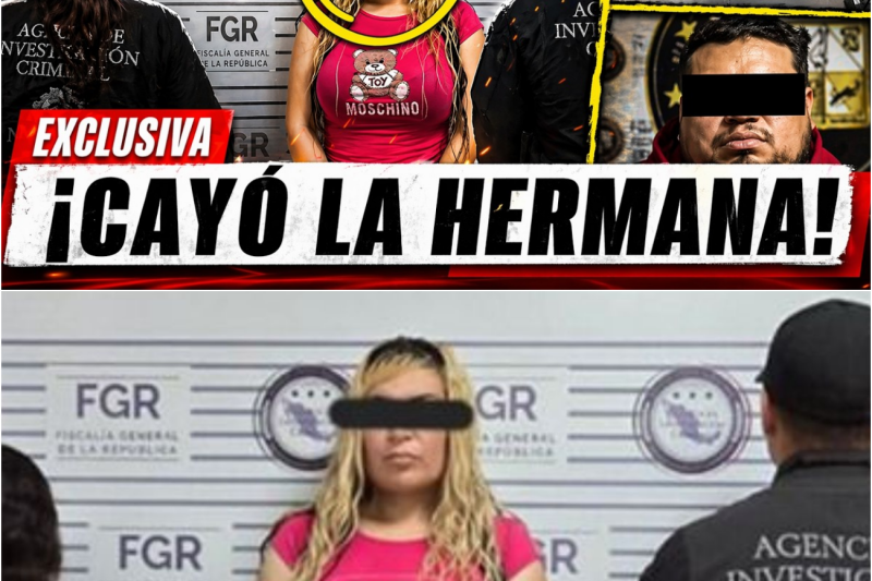 ALEJANDRA ESTEFANÍA N CAPTURADA EN NOGALES SONORA: BUSCADA POR USA POR SUSTANCIAS CONTROLADAS