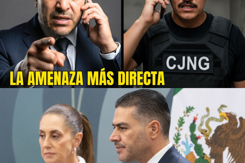 La AMENAZA más DIRECTA de MENCHO a HARFUCH: su mensaje deja a MÉXICO sin palabras