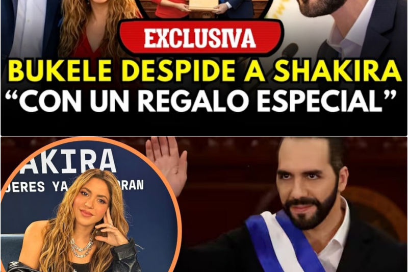 El secreto de Estado que retuvo a Shakira: El regalo de oro de Nayib Bukele que enmudeció a El Salvador tras una gira histórica