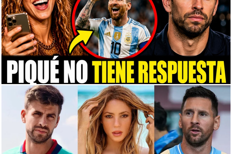 El Silencio de Piqué y las Dos Palabras de Shakira: La Verdad Oculta Detrás de la Traición a Messi