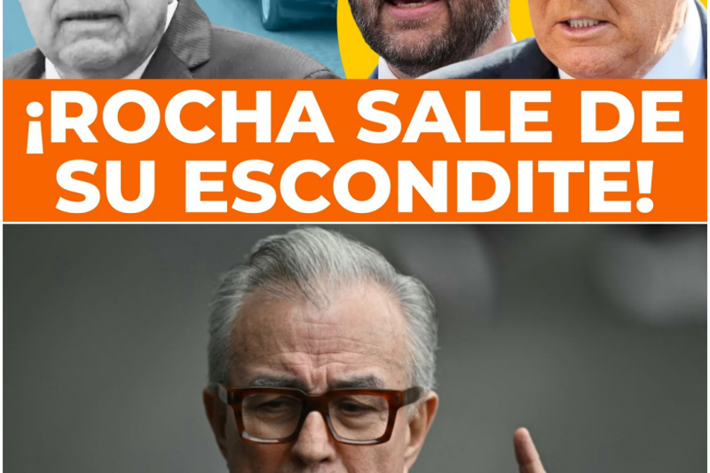 ¡El Cerco se Cierra! Rocha Moya Huye Bajo Custodia Militar Mientras Washington Prepara su Ofensiva Judicial