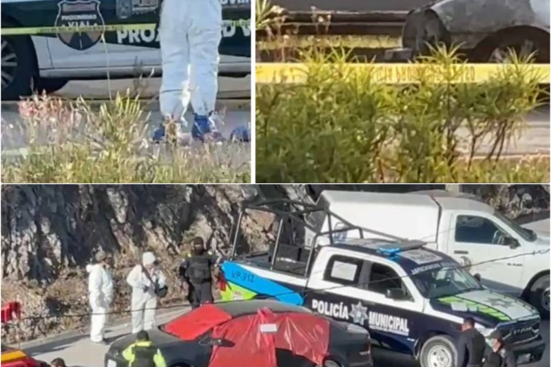 El infierno en el asfalto: El macabro hallazgo de dos cuerpos calcinados con un narcomensaje que desata el terror en el Periférico Ecológico de Puebla
