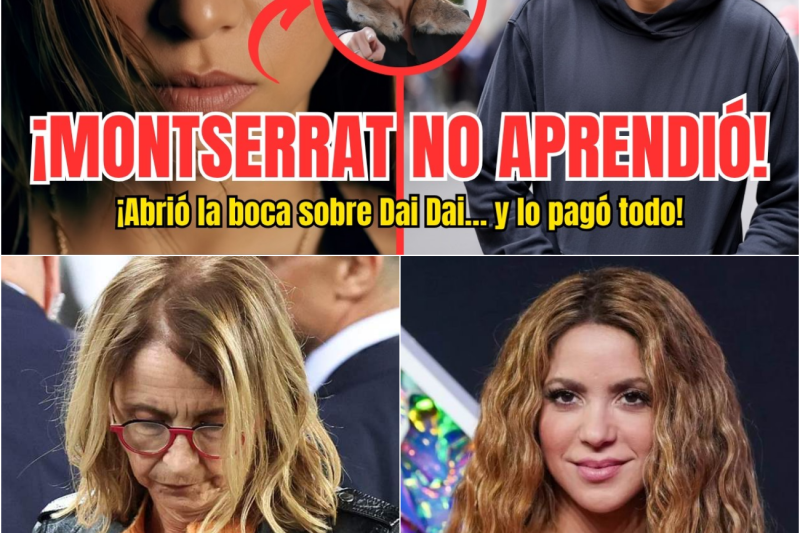 La tregua rota: Montserrat Bernabéu vuelve a atacar a Shakira por “Dai Dai” y la colombiana prepara una respuesta definitiva y documentada