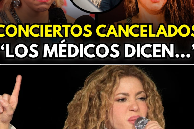 Colapso total tras las luces: Shakira se desploma de emergencia en su camerino de México y se ve obligada a congelar su gira mundial por un grave cuadro de agotamiento
