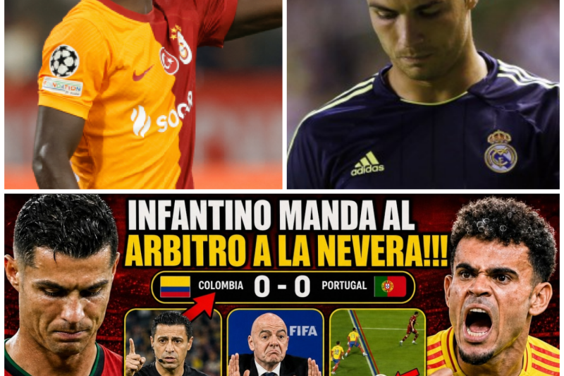¡Escándalo Mundial! La Verdad Oculta Detrás del Robo del VAR a Colombia frente a Portugal