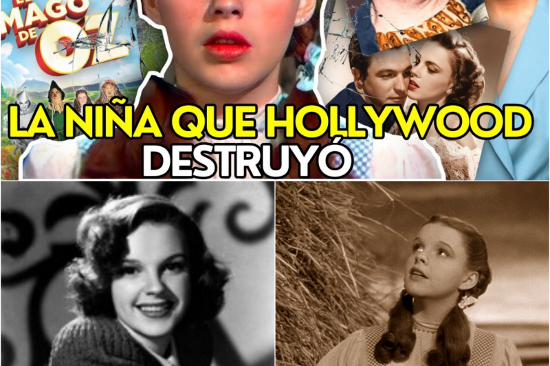 Miseria detrás del arcoíris: La desgarradora historia de explotación, abusos y deshumanización que destruyó la vida de Judy Garland