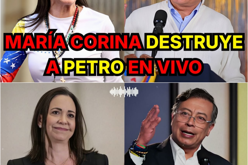 23 REUNIONES y 1 TRAICIÓN FAMILIAR — MARÍA CORINA MACHADO ACORRALA a GUSTAVO PETRO