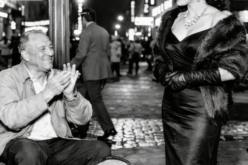 María Félix encontró un músico sordo en la calle — Lo que descubrió sobre su talento cambio todo