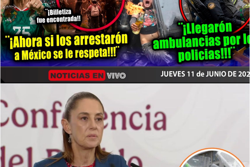 Tensión Internacional: Sheinbaum No Perdona al “Bloque Negro” y Frena el Sabotaje en Pleno Mundial 2026