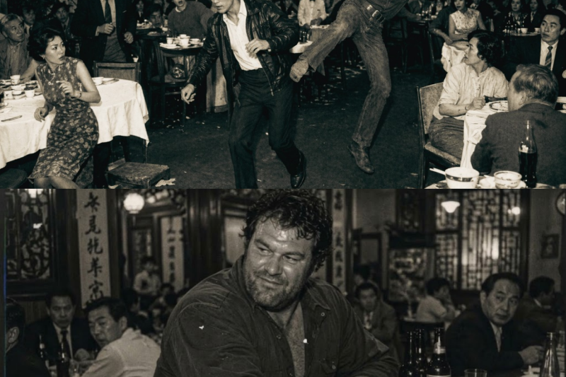 Un Gran Cliente de Restaurante Insultó a Bruce Lee Frente a Todos — 5 Segundos Después, Sin Aliento