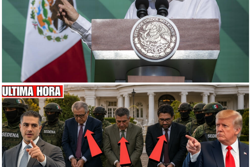 ¡TRUMP EXIGE QUE HARFUCH ENTREGUE A LOS N4RCO-POLÍTICOS! EL GOBERNADOR ROCHA MOYA ESTÁ PRÓFUGO!