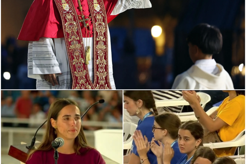 El desgarrador testimonio de una joven que enmudeció al Papa: “¿Dónde estaba Dios cuando yo era una niña?”